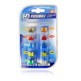 Biztosíték készlet mikro 10 db-os AE-LA108