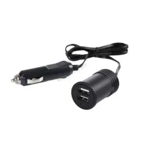 szivargyújtó elosztó 2 USB hosszabbítós   Autolife