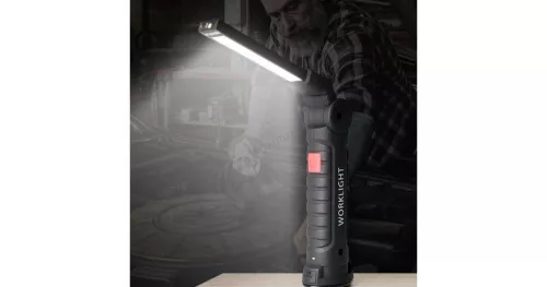 Munkalámpa LED, tölthető, mágneses forgatható  Autolife