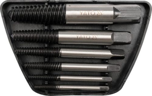 Törtcsavar kihajtó 6 részes 3-25mm profi  Yato