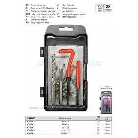 Menetjavító kt M6x1,0 30db-os Yato